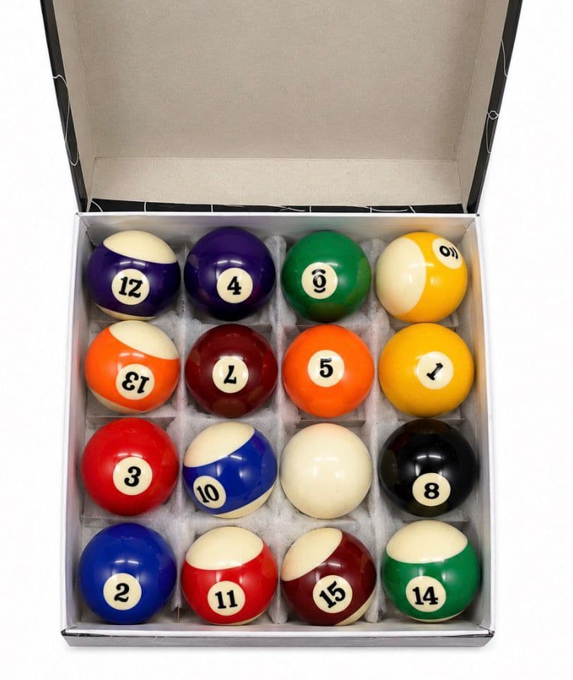 SET DE BOLAS DE BILLAR POOL 2