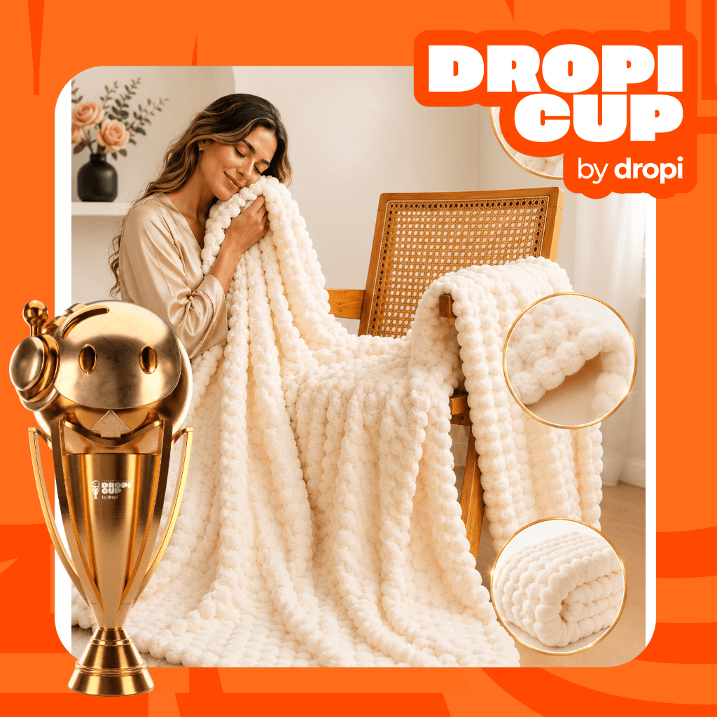 Cobija Piel De Conejo Burbuja Dropi Cup 4