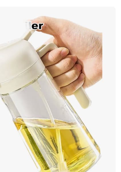 Aceitero Rociador y Vertedor 2 en 1 4