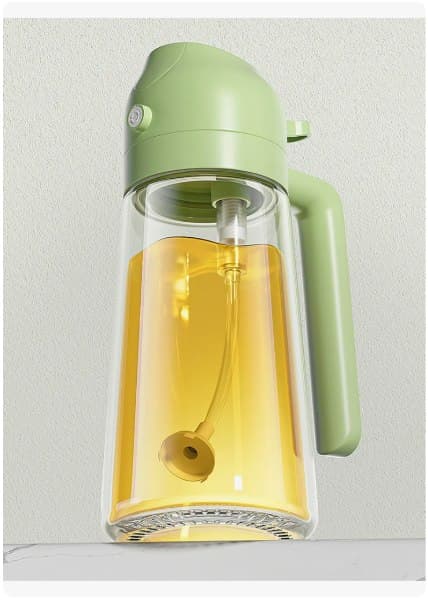 Aceitero Rociador y Vertedor 2 en 1 3