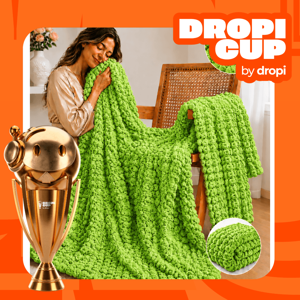 Cobija Piel De Conejo Burbuja Dropi Cup 6
