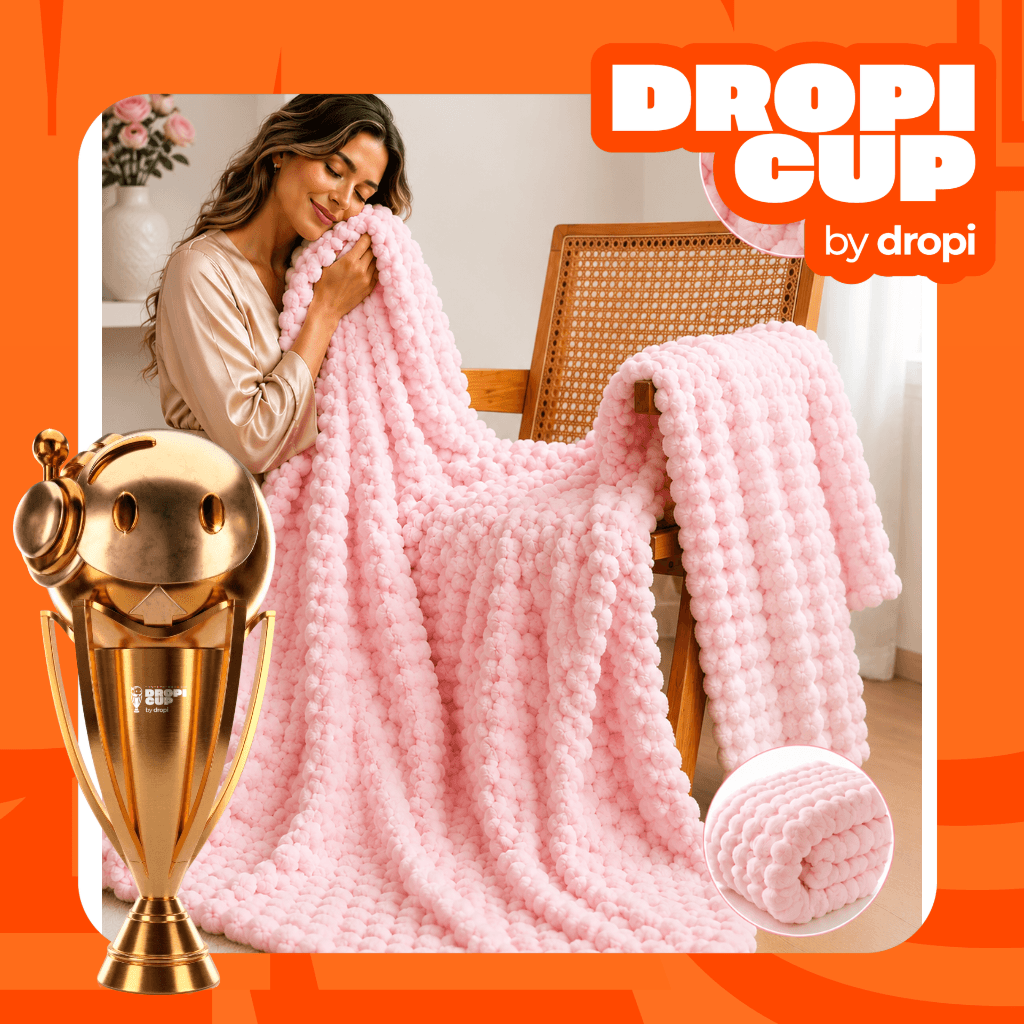 Cobija Piel De Conejo Burbuja Dropi Cup 5