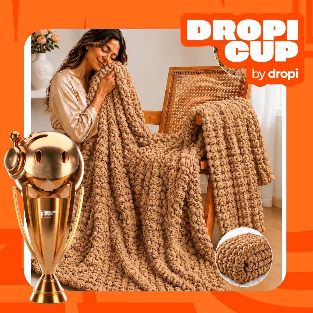 Cobija Piel De Conejo Burbuja Dropi Cup 1